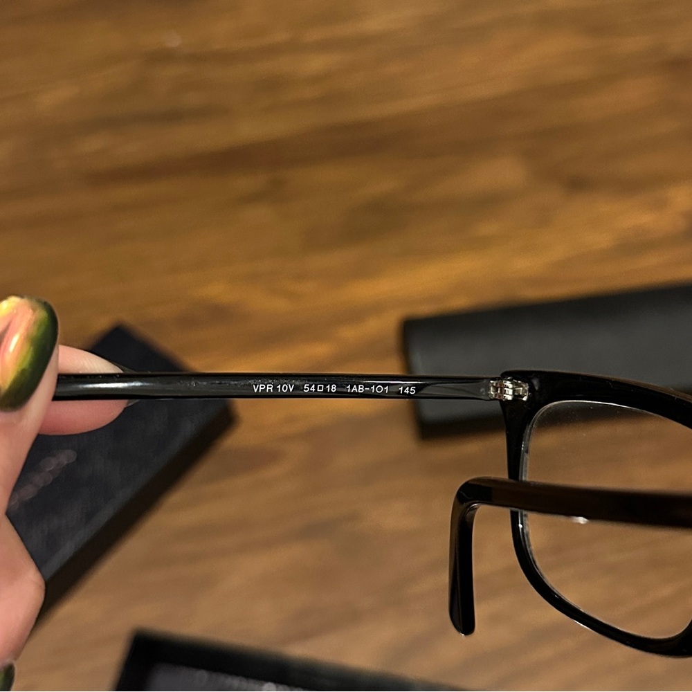 Prada Black Women's Glasses - Picture 3 of 5